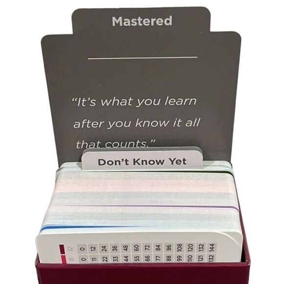 Think Tank Scholar Multiplication and Division Flash Cards Bundle - Picture 9 of 10